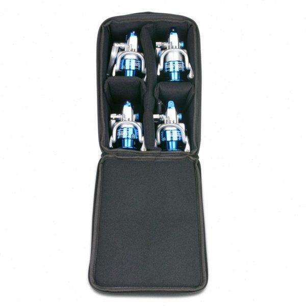 多用大容量防水路亚渔轮配件收纳包相机包鱼线轮包纺车轮保护包