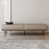 床尾凳卧室现代简约沙发长凳换鞋 凳 凳北欧衣帽间床榻家用入户换鞋