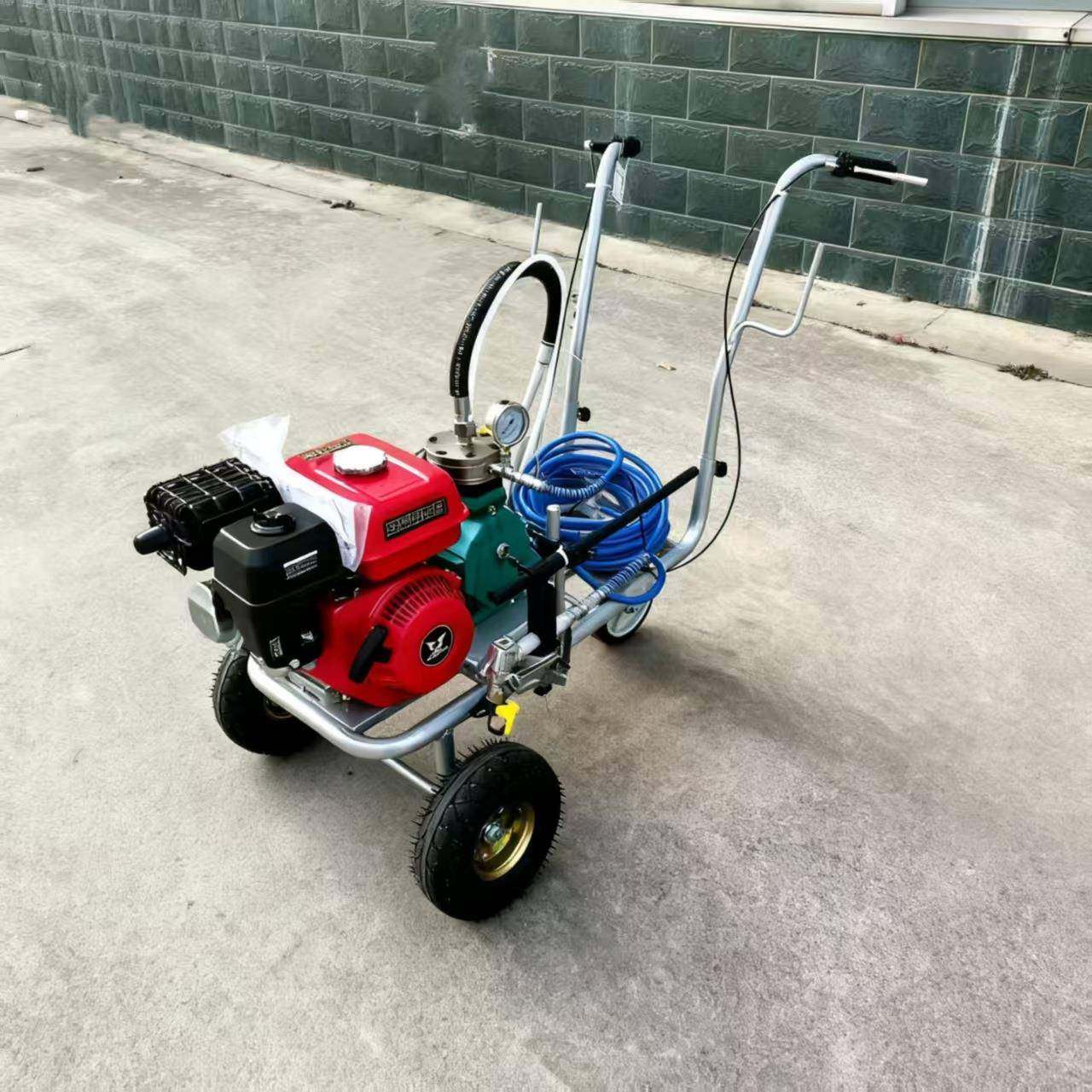 小型冷喷划线机道路公路停车场车位标线机手推式路面画线设备,五金/工具,筑路机械,淘宝优惠券,粉丝福利购,淘宝优惠卷