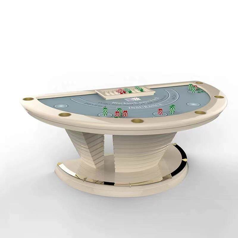 意式德州扑克桌竞技桌面筹码多人德扑棋牌室俱乐部德州桌子