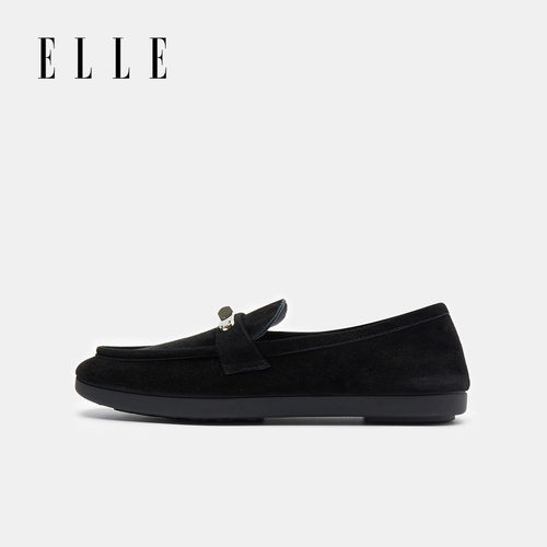 ELLE老钱风乐福鞋一脚蹬