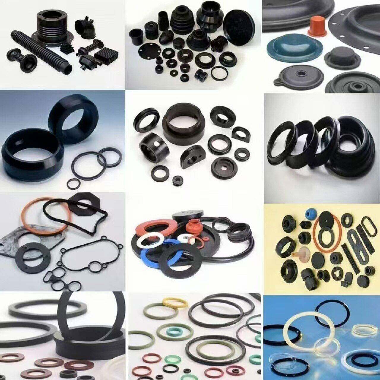 开模定制橡胶非标异形件硅胶杂件氟胶产品模压加工硅胶制品