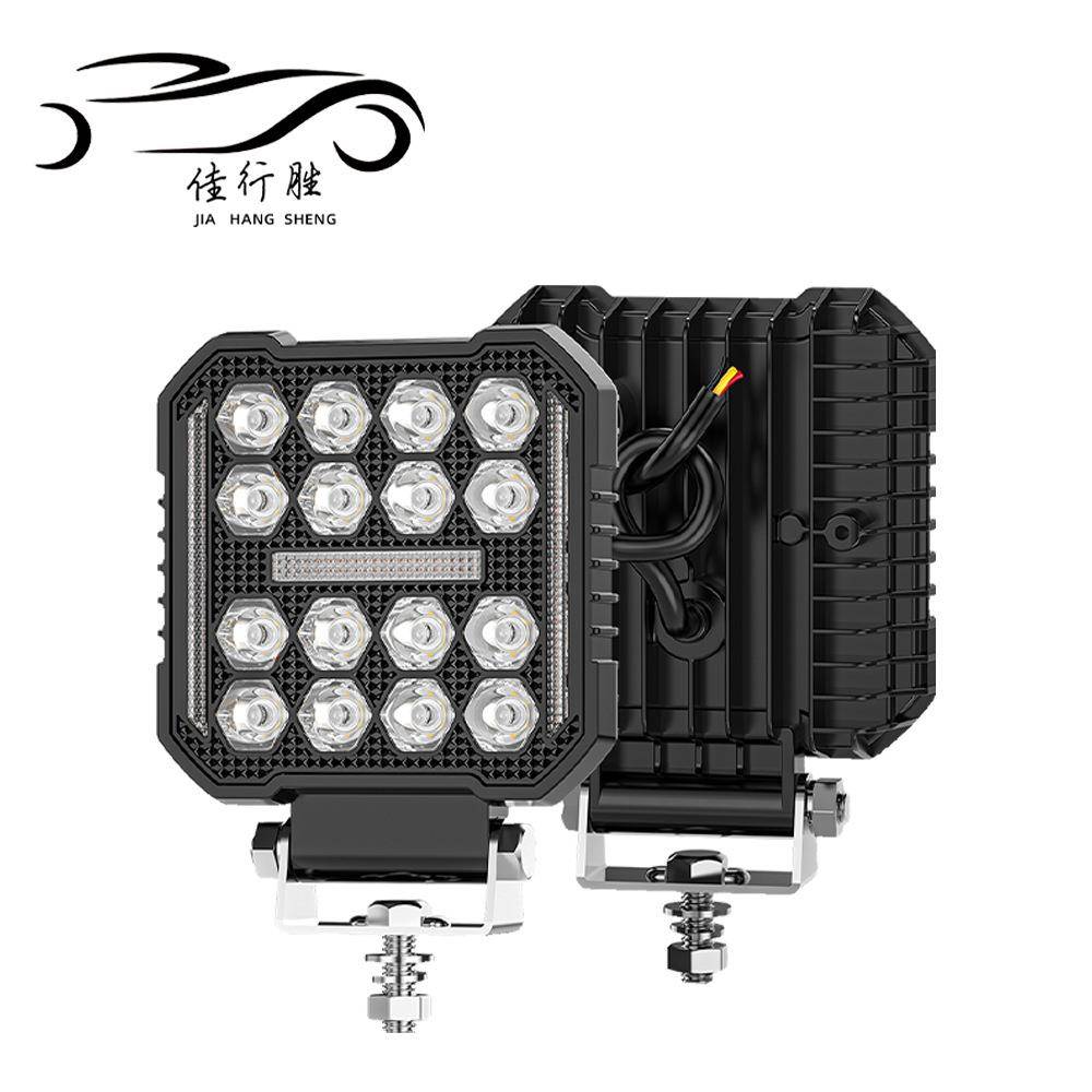 黑武士4C-BW-F16汽车led工作灯双色越野车改装射灯12-80V车灯通用