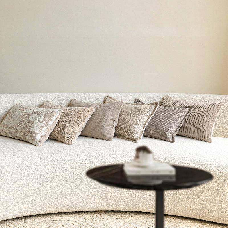 现代简约米咖色系抱枕沙发腰枕腰靠垫样板间长腰枕民宿软装靠枕套,3C数码配件,其它配件,淘宝优惠券,粉丝福利购,淘宝优惠卷