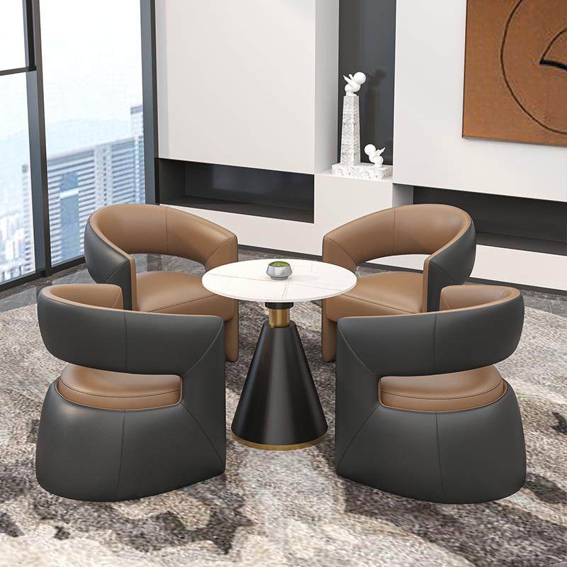 轻奢售楼处接待洽谈桌椅组合现代展厅营销中心酒店休息区一桌四椅,3C数码配件,其它配件,淘宝优惠券,粉丝福利购,淘宝优惠卷