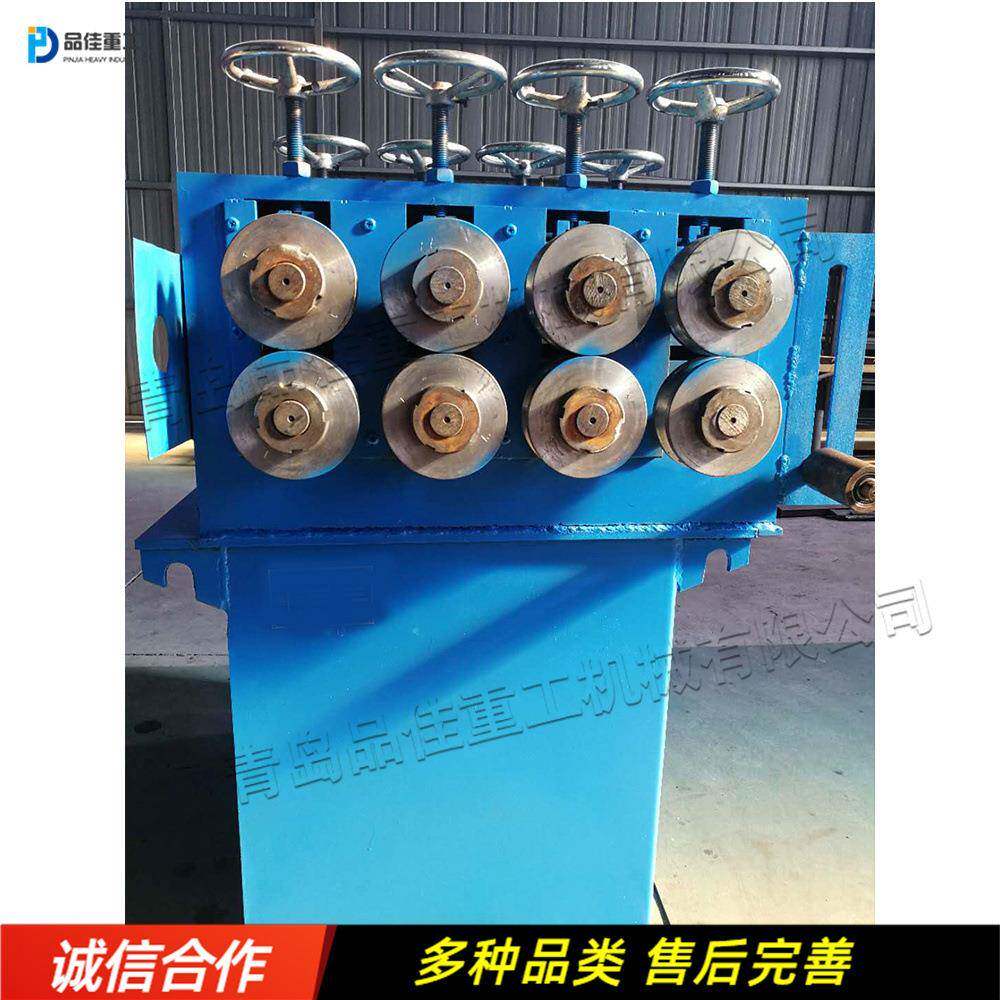 卧式金属管材打方机全自动不锈钢管压方机家具框架方凳变方管机