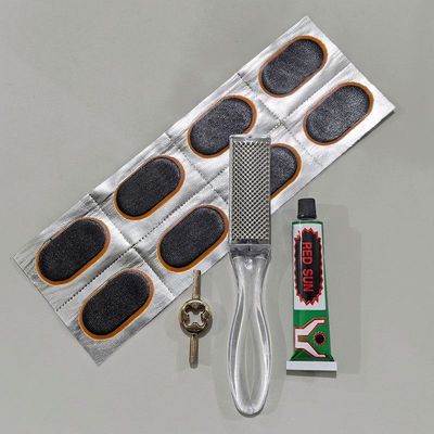 电动车维修专用工具大全补胎工具套装内胎修补补丁补胎片自行车摩