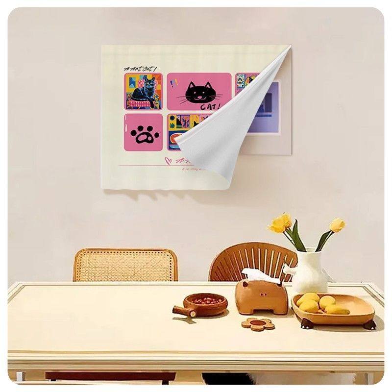 时尚绒布电表箱遮挡帘遮挡帘简约条纹格子设计客厅卧室厨房电表箱,居家布艺,柜类遮挡帘,淘宝优惠券,粉丝福利购,淘宝优惠卷