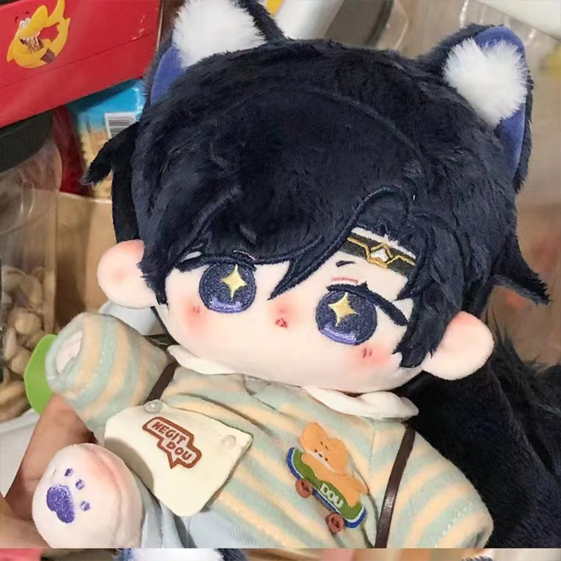 代号鸢傅融属性20cm棉花娃娃可爱芙蓉喵换装玩偶公仔生日开学礼物