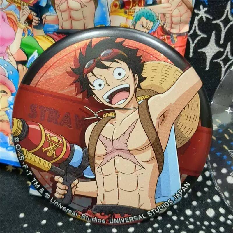 海贼王路飞徽章吧唧 usj 水枪吧唧周边日谷底二次元谷子挂件痛包,模玩/动漫/周边/娃圈三坑/桌游,动漫徽章/立牌,淘宝优惠券,粉丝福利购,淘宝优惠卷