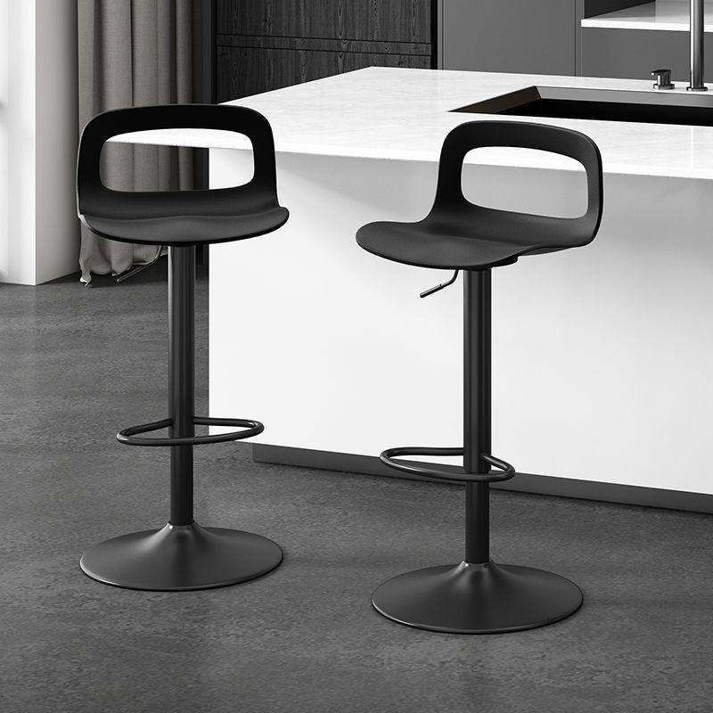 吧台椅现代简约可调节升降座椅家用靠背旋转椅酒吧高脚凳前台椅子