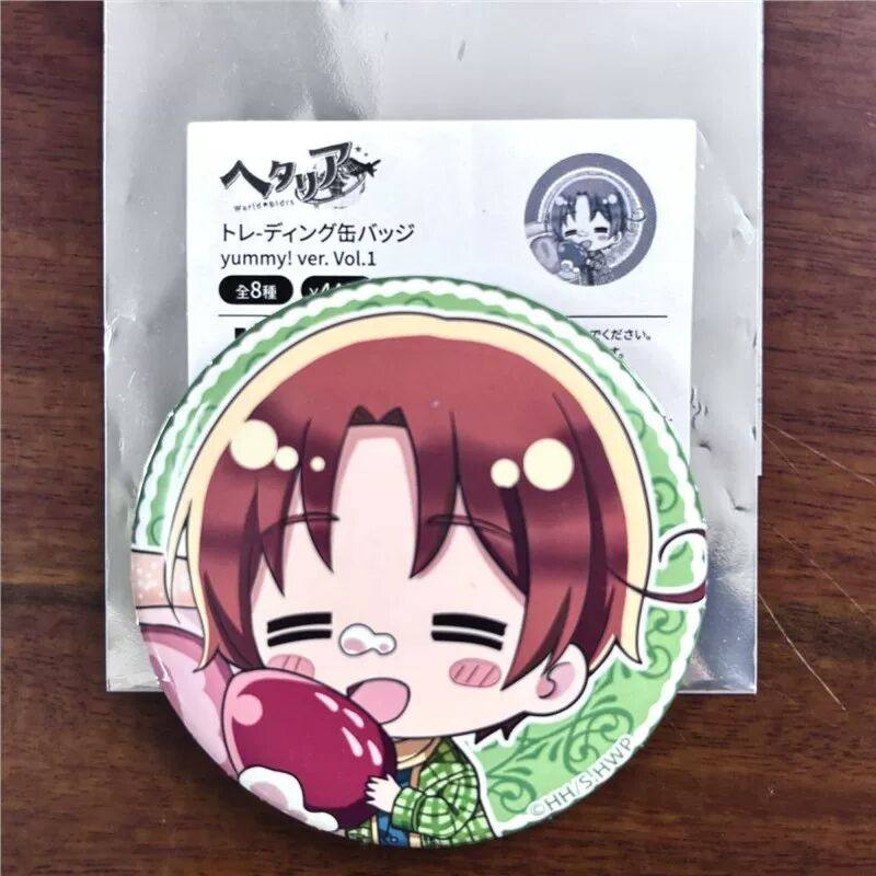 【日谷国现】黑塔利亚美食系列Q版吧唧亚瑟动漫挂件吧唧徽章,模玩/动漫/周边/娃圈三坑/桌游,动漫徽章/立牌,淘宝优惠券,粉丝福利购,淘宝优惠卷