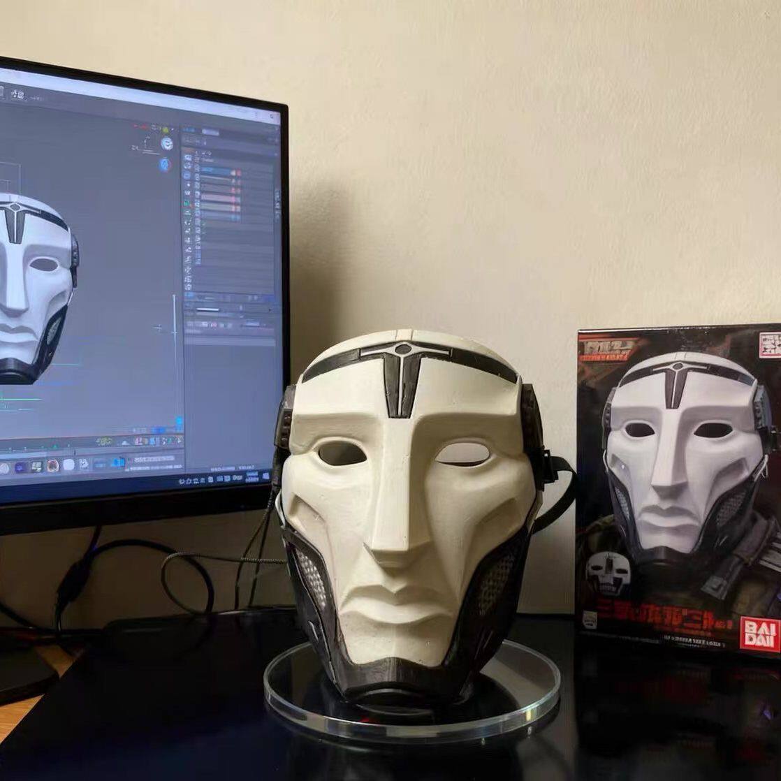 典狱长护甲典狱长面具cos格赫罗斯面具cos三角洲模型三角洲cospla