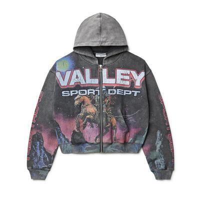 Vintage Washed Hoodies Y2K Clothes Mens Womens Harajuku