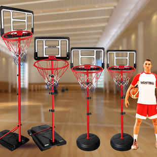 篮球架可升降投篮框8到18岁青少年可移动投球筐新款室内外投篮架