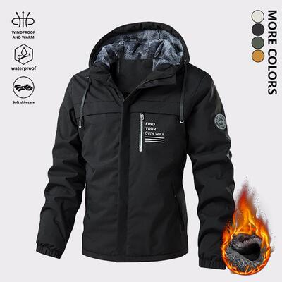 Men's Outdoor Waterproof Softshell Jacket Lightweight