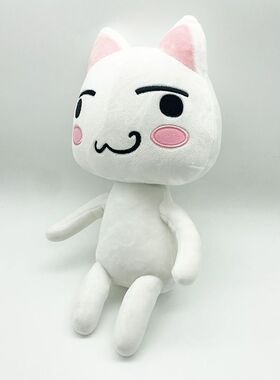 现货跨境热品Toro Inoue plush多罗猫可爱表情毛绒玩具公仔