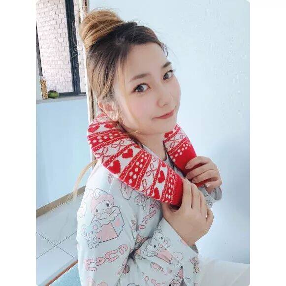 U形颈椎加热枕腰肩枕肩周注水热水袋热敷暖肩护颈U型套暖水袋橡胶