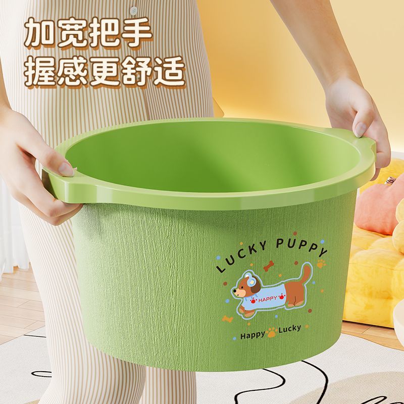 泡脚桶家用儿童养生过小腿按摩圆形大容量2026新款足浴桶盆洗脚桶
