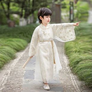 男童汉服中国风春秋款古装儿童超仙书生款小孩子新款古风演出唐装