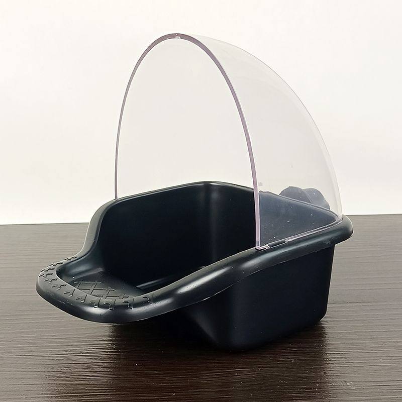 内挂鸟用洗澡盒浴盆小鸟洗澡器鸟用喂食器鹦鹉食盒防撒防溅鸟食,宠物/宠物食品及用品,鸟禽喂食器/喂水器,淘宝优惠券,粉丝福利购,淘宝优惠卷