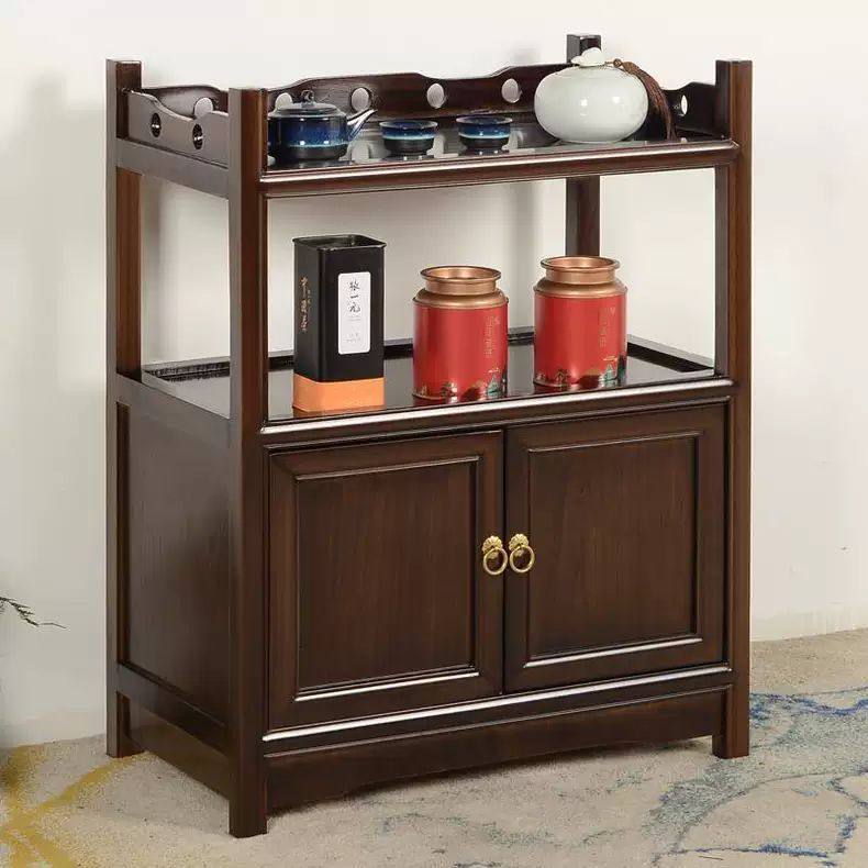 新中式实木茶水柜茶叶柜简约茶水柜实木餐边柜,商业/办公家具,办公茶水柜,淘宝优惠券,粉丝福利购,淘宝优惠卷