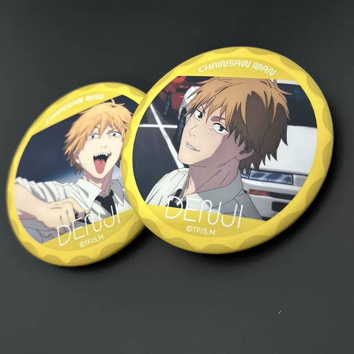 【新款】电次日谷吧唧 电锯人动漫谷子徽章 链锯人电次周边,模玩/动漫/周边/娃圈三坑/桌游,动漫徽章/立牌,淘宝优惠券,粉丝福利购,淘宝优惠卷