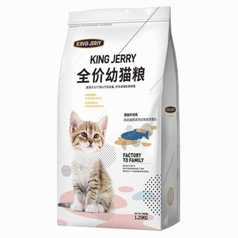 kingjerry小猫猫粮幼猫1-4月奶猫增肥发腮营养奶糕1-12月幼猫粮