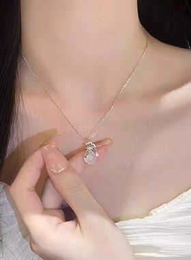 Star RayS999纯足银玉髓福袋项链女轻奢小众七夕情人节礼物送女友