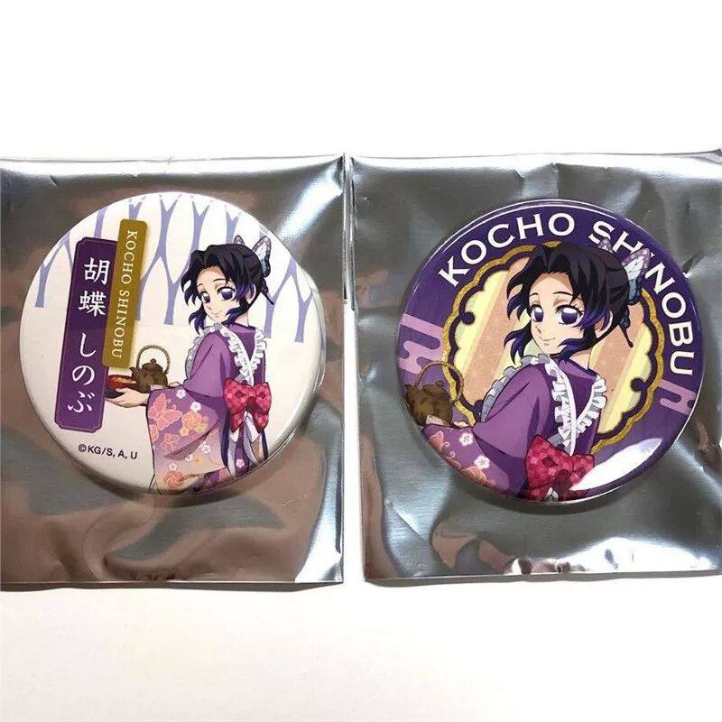 日谷 鬼灭之刃711联名限定吧唧 蝴蝶义勇香奈乎我妻善逸周边,模玩/动漫/周边/娃圈三坑/桌游,动漫徽章/立牌,淘宝优惠券,粉丝福利购,淘宝优惠卷