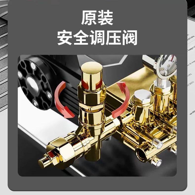 进口工业级超高压清洗机500公斤压力大功率家家用除锈水枪洗车机