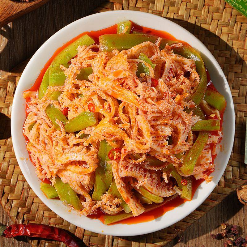 冷吃千层肚贡菜双拼川香红油宿舍免煮即食宵夜速食网红小吃凉拌菜,零食/坚果/特产,牛肉类,淘宝优惠券,粉丝福利购,淘宝优惠卷