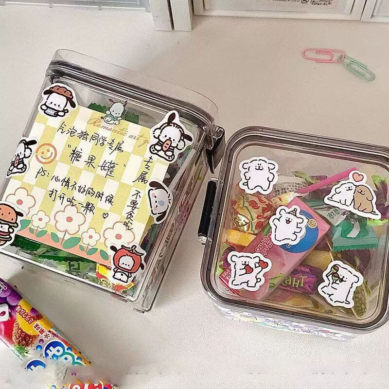 情绪急救瓶博主同款星星糖果罐收收纳瓶