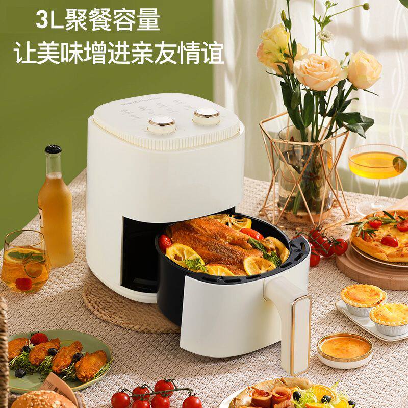 空气炸锅家用机械大容量多功能全自动旋钮电炸锅无烟薯条机