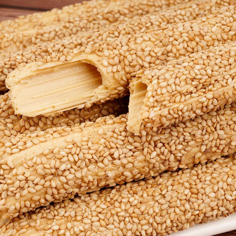 芝麻糖麦芽糖棍传统老式纯手工香酥空心酥糖零食特产