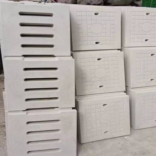 钢纤维水泥混凝土明沟电力盖板排水沟雨水篦子电力消防跑道井盖板