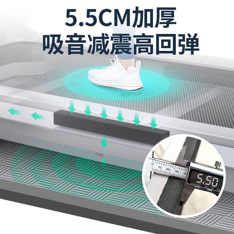 跑步机垫子加厚防噪隔音防滑减震运动跳绳健身专用静音地垫