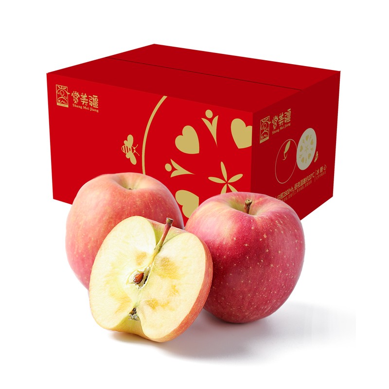 优素福甄选 新疆阿克苏冰糖心苹果5斤装/顺丰快递