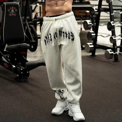 2025 European and American Men's New Year Wear Sports Pants