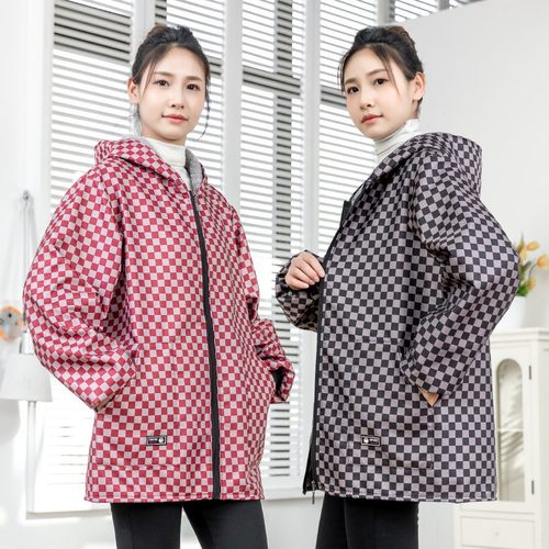 冬季加厚保暖长绒围裙耐脏耐磨家用做饭工作服男女同款户外罩衣