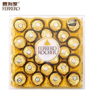香港版意大利进口费列罗巧克力T24粒装金莎零食喜糖年货 生日礼物