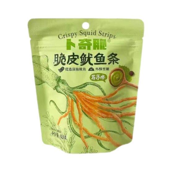 卜奇脆脆皮鱿鱼条学生宿舍白领办公休闲海味零食日常下酒追剧食品