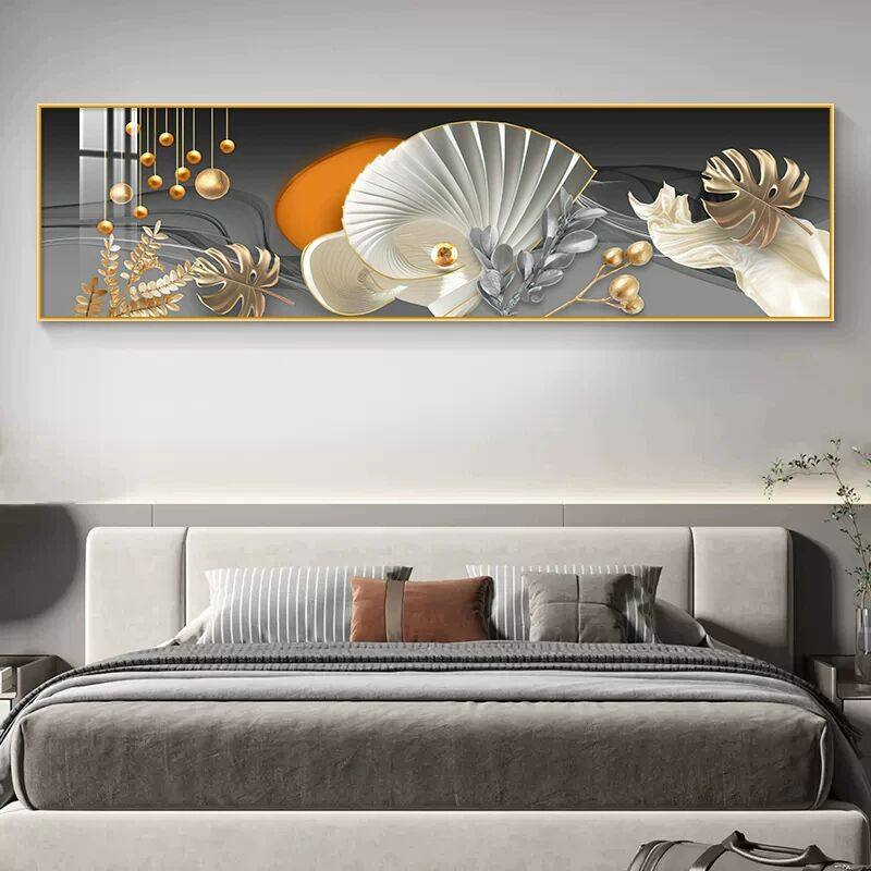 现代简约卧室床头装饰画抽象黑白线条挂画轻奢横主卧房间墙上壁画,家居饰品,现代装饰画,淘宝优惠券,粉丝福利购,淘宝优惠卷