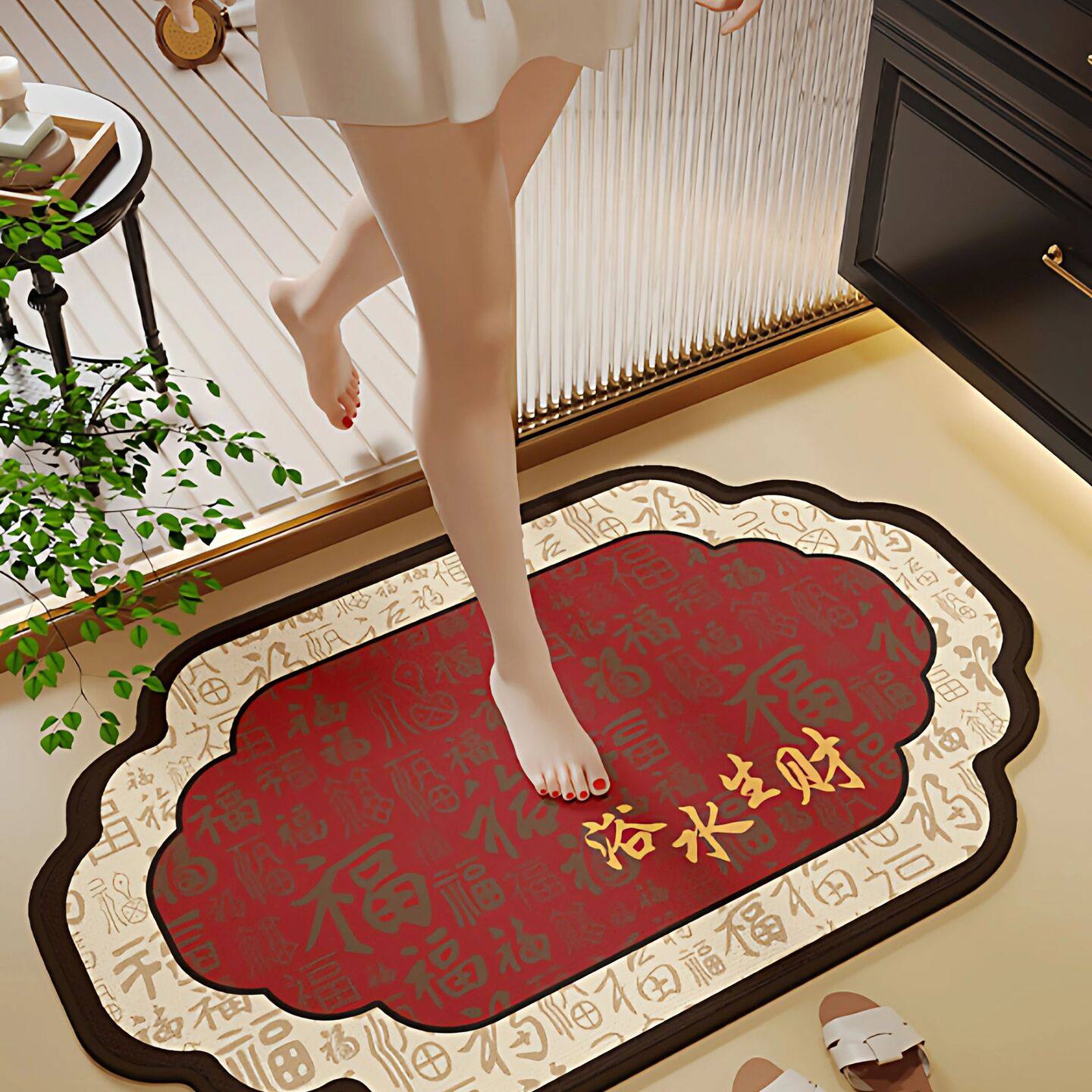 浴室地垫化妆室超吸水凉垫门口防滑脚垫卫浴厕所垫子洗手间地毯门,居家布艺,家用脚垫,淘宝优惠券,粉丝福利购,淘宝优惠卷