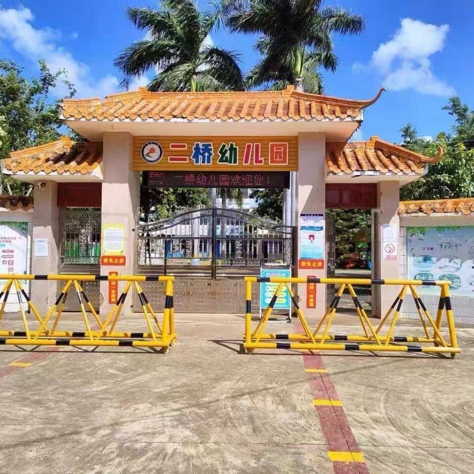 拒马移动护栏学校单位门口隔离防冲撞路障阻车隔离栏防撞医院