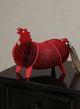 马年桌面摆件新年客厅装饰品入户玄关家居2026新款高级感小众创意