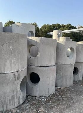 水泥井检查井钢筋混凝土方形圆形预制雨水污水电力商砼井阀CUATA
