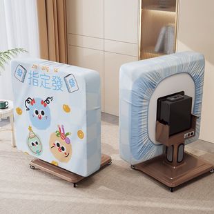 卡通麻将机防尘罩全包弹力布折叠式麻将桌套罩通用餐桌棋牌桌盖布