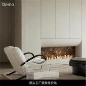 装 雾化壁炉全屋智能嵌入式 电视柜欧式 饰仿真火焰接入智能开关