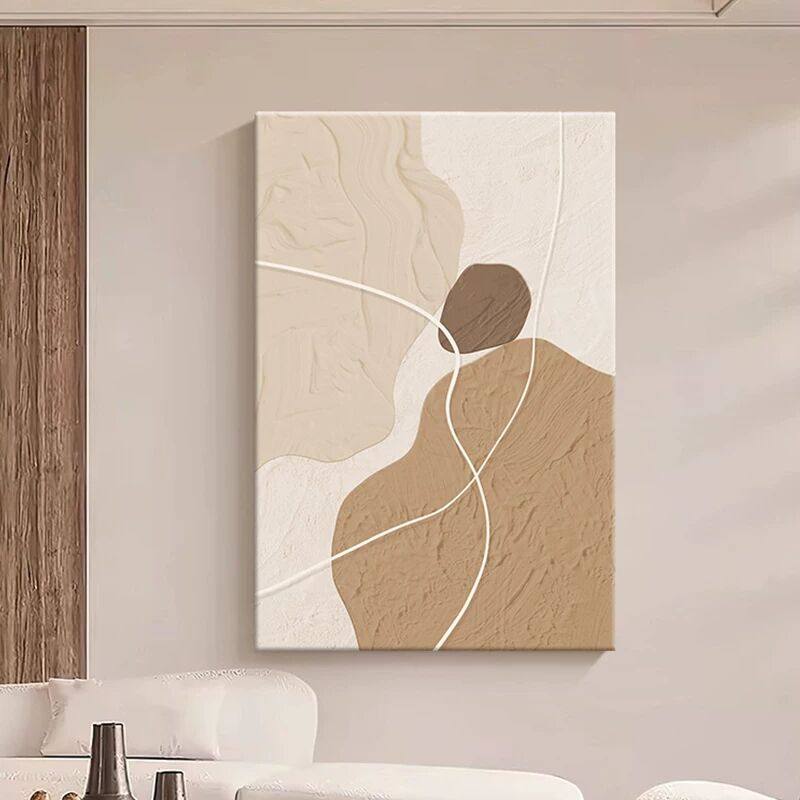 现代简约客厅装饰画奶油风抽象沙发背景墙落地挂画高级感玄关壁画,家居饰品,现代装饰画,淘宝优惠券,粉丝福利购,淘宝优惠卷